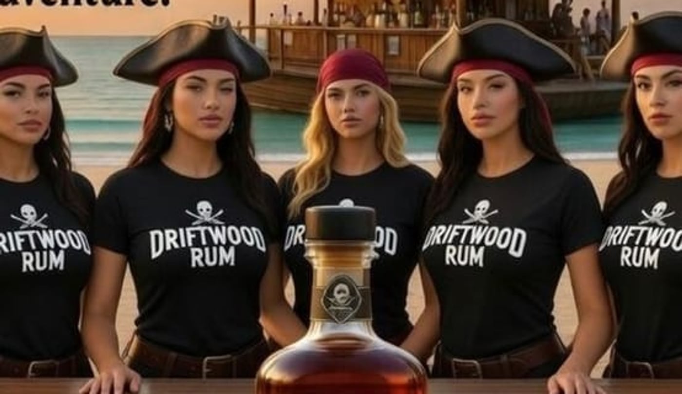 Captain Dan's crew at Driftwood Boat Bar